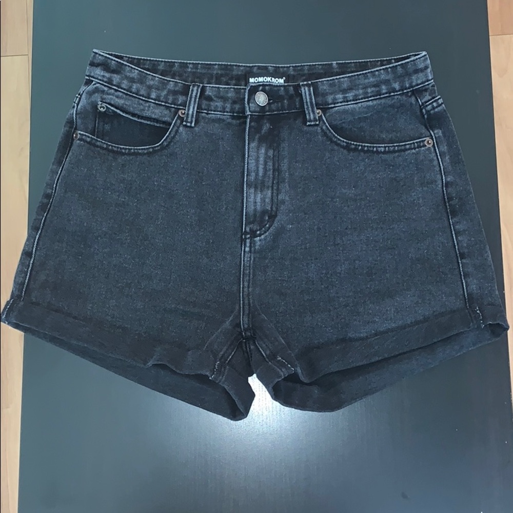 Women’s Black Jean Shorts